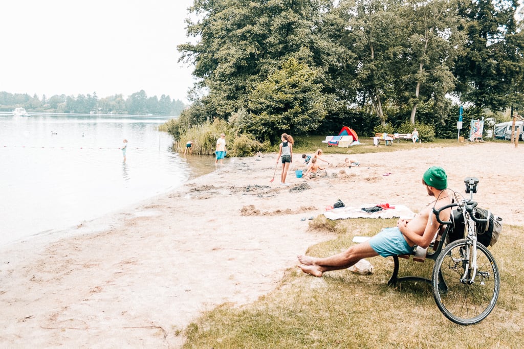 A camping nearby Berlin